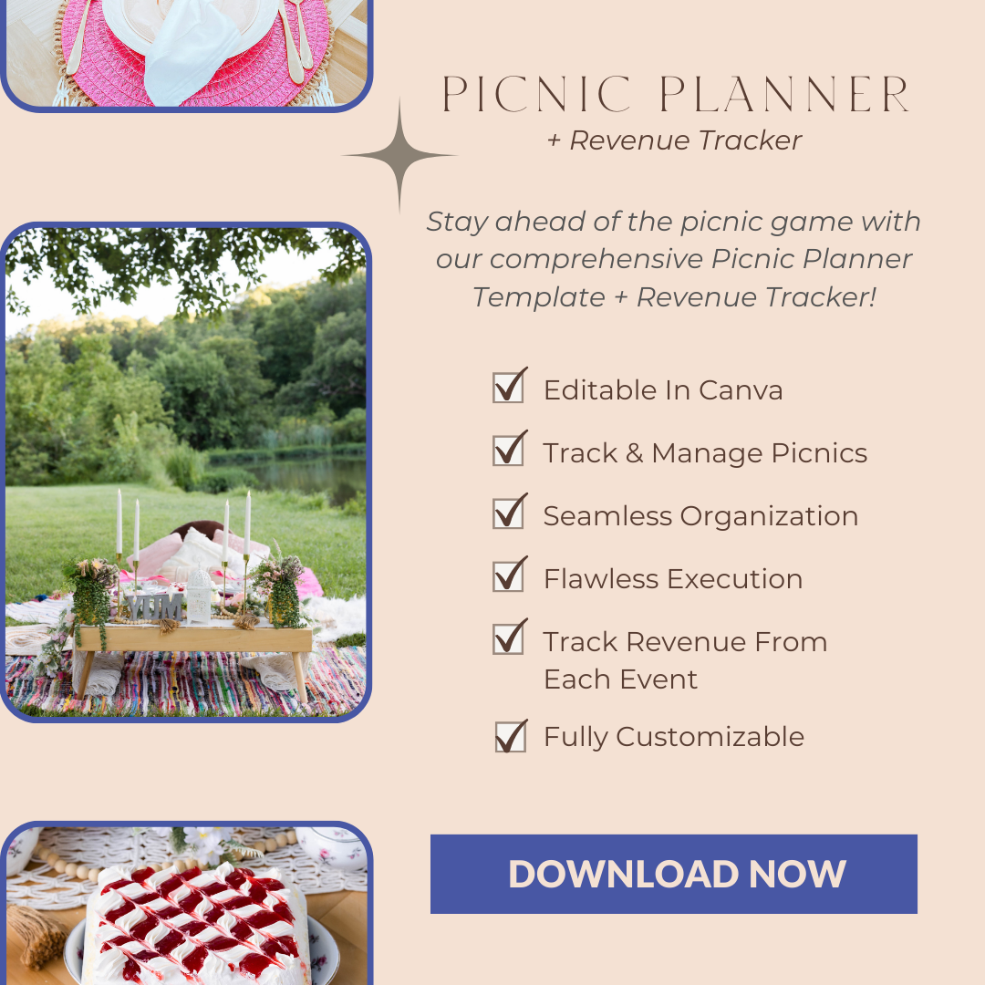 Picnic Planner Template and Revenue Calculator