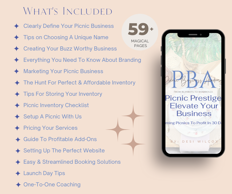The Ultimate Guide To Building A Luxury Picnic Business