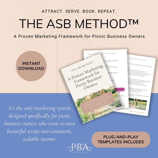 Marketing Strategy for Picnic Planners – The ASB Method™
