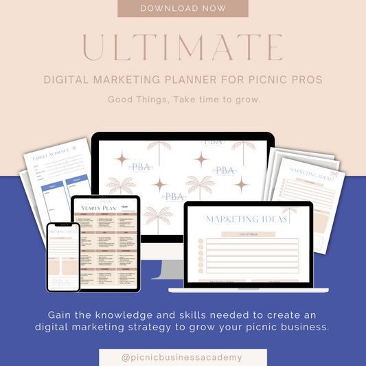 Ultimate Digital Marketing Planner for Picnic Pros