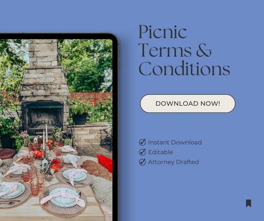 Picnic Terms & Conditions Template