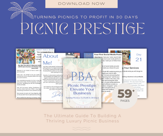 The Ultimate Guide To Building A Luxury Picnic Business